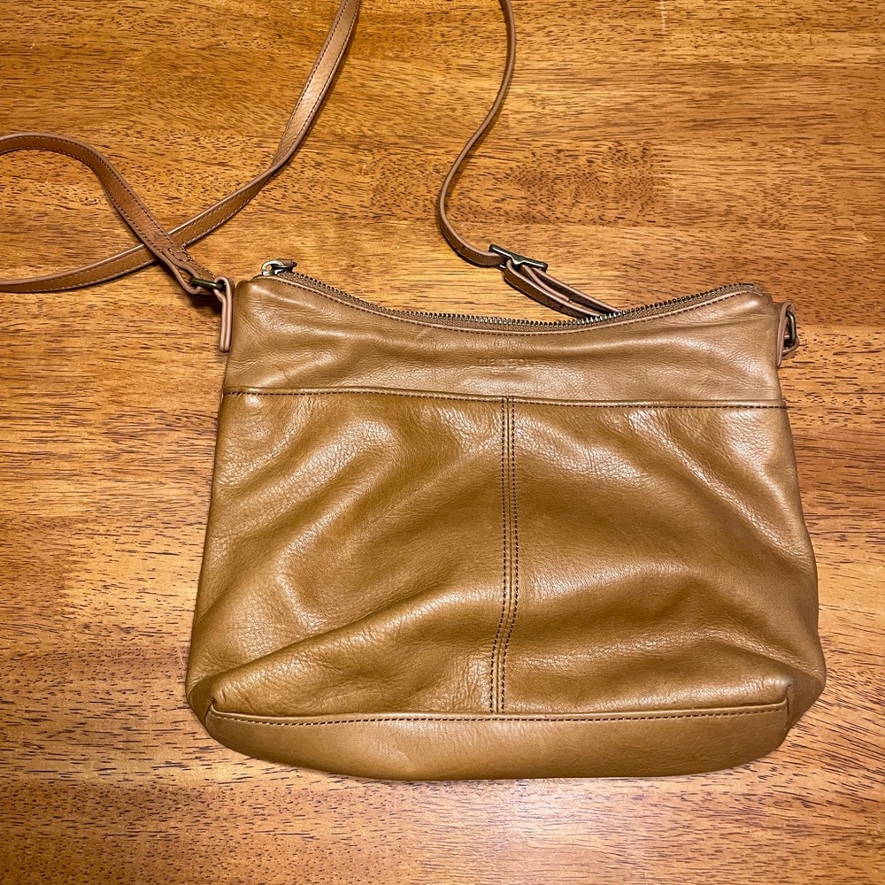 Margot New York tan leathers purse